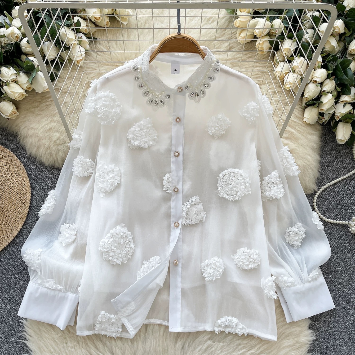 Secret lover blouse  BE353 images